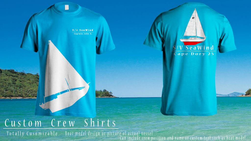 Custom crew shirts? - Cruisers & Sailing Forums