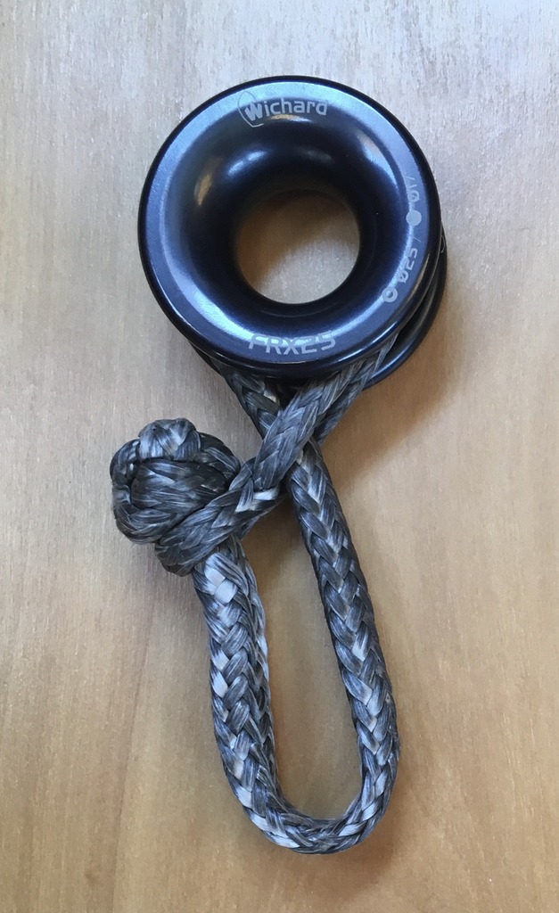 Soft shackles on low friction rings - Cruisers & Sailing Forums