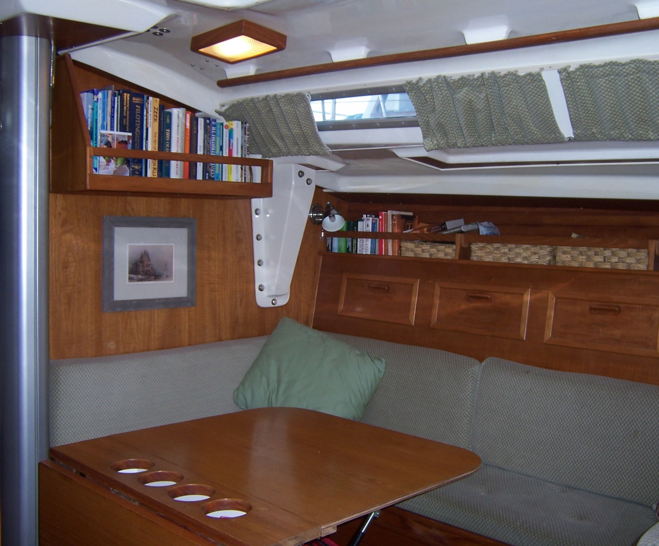 Interior Decorating Your Sailboat Cruisers Sailing Forums