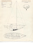 Acapulc 40 Line drawing