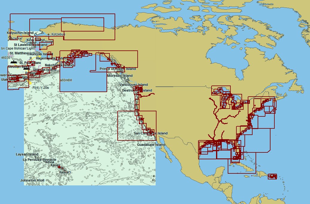 NOAA ENC Coverage Availability