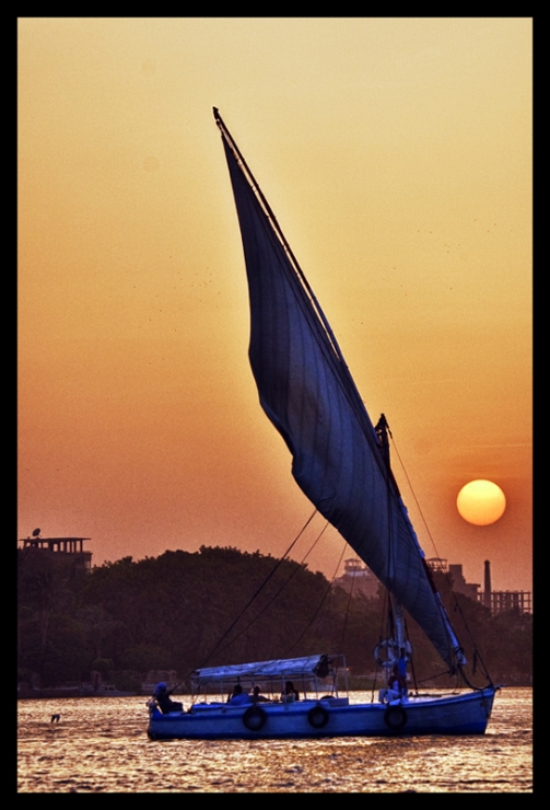 Cairo By Felucca On The Nile