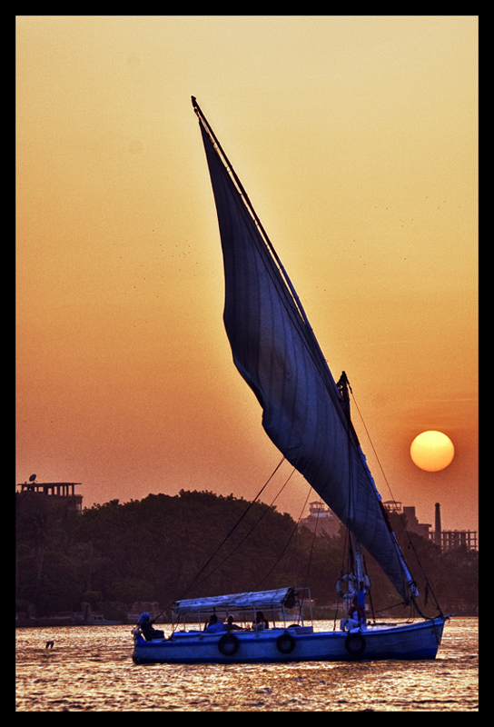 Cairo By Felucca On The Nile