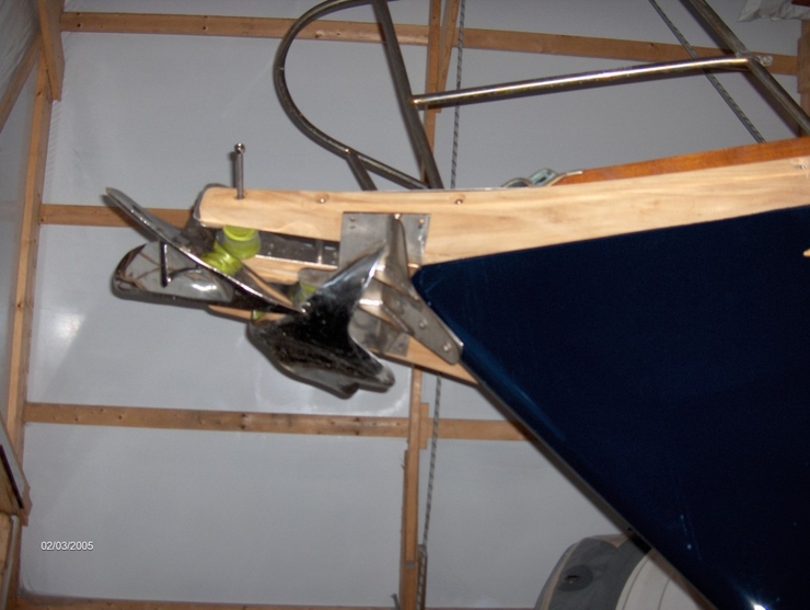 New bowsprit