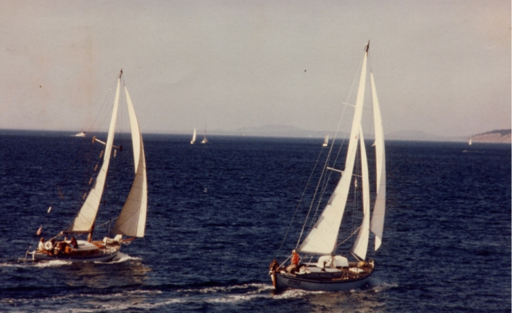 Racing In Port Townsend Bay