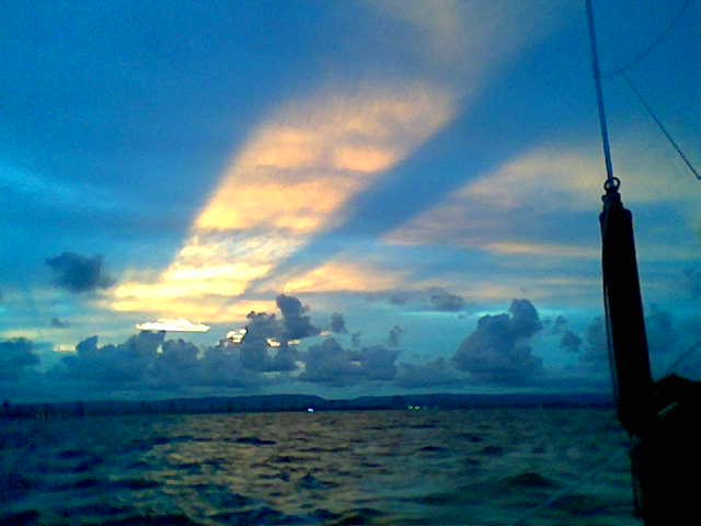 Sunset off Southport Qld 2007