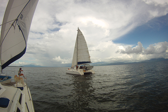 Sailing In Lago Izabal, Guatemala