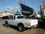 The truck and boat