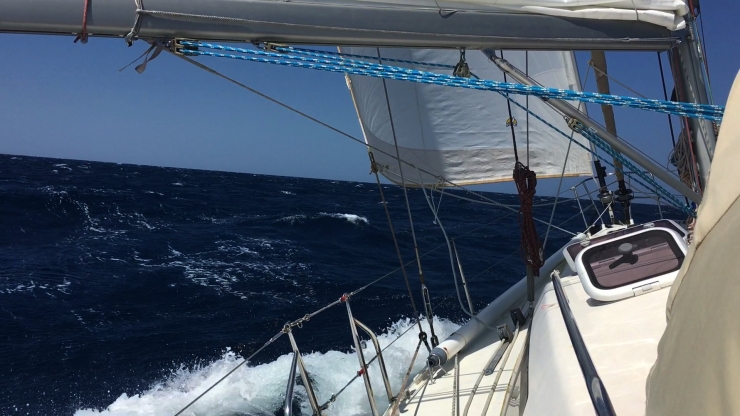 Strider, West Of Martinique, bound For Saba