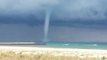 Water Spout Lake Michigan