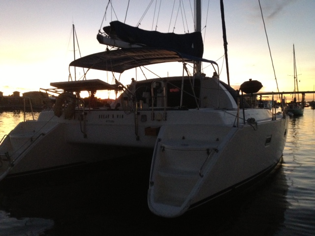 Aft View Of Lagoon 37 In Ft Myers, Florida