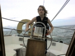 My 12 Yr. Old Sailing Across Lake Erie Sandusky To Leamington Canada