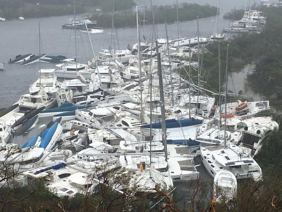 17-09-06  Parriquita Bay, BVI After Irma