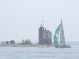 5.Round Island lighthouse at the finish.