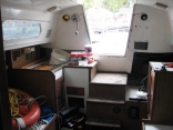 Hunter 27 Cabin Aft