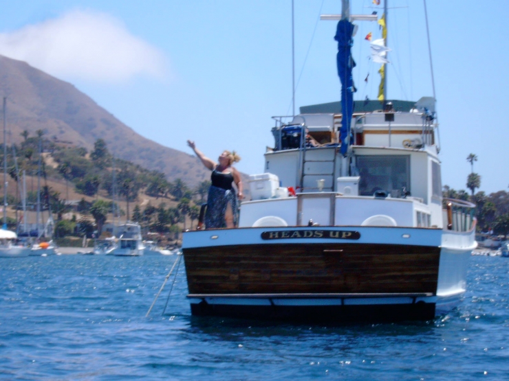 Catalina Isthmus Mooring, Heads Up