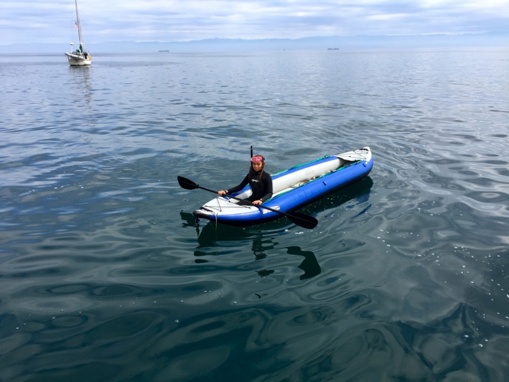 Kayak As Dinghy