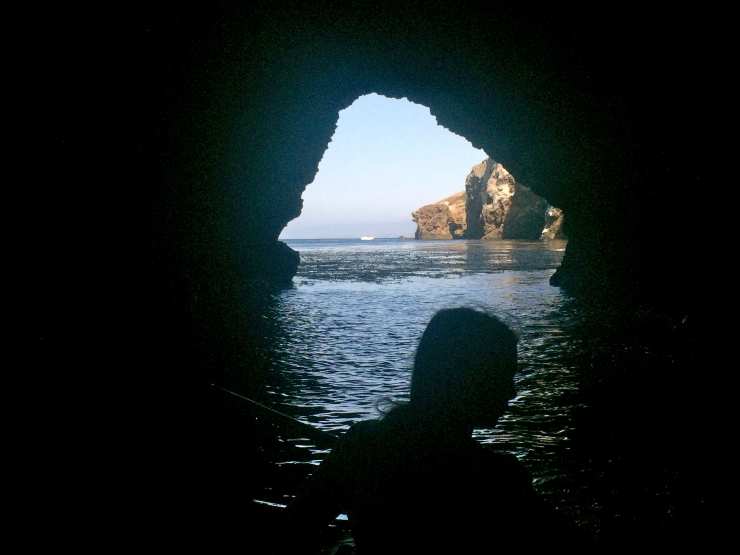 Cave On Santa Cruz Island