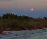 Supermoon Rising Over Bunces Pass