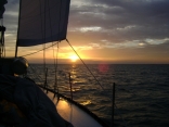 Sailing Into Biloxi Sunset