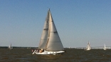 Red Rover Under Sail.