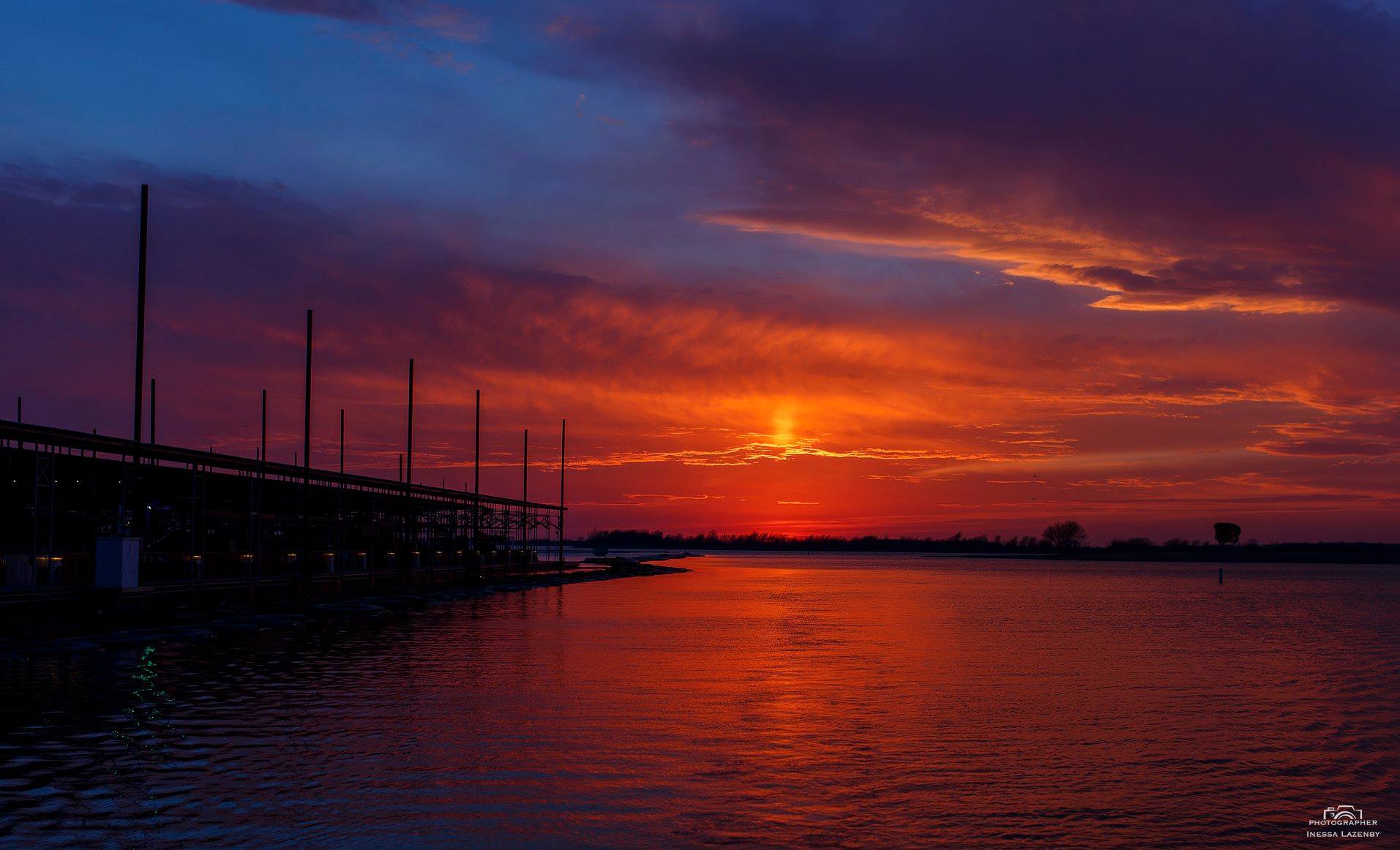 Sunset, Lake Lewisville