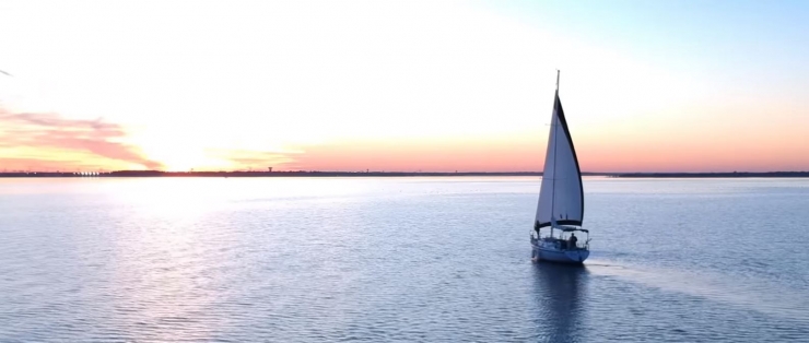 Sunset, Lake Lewisville