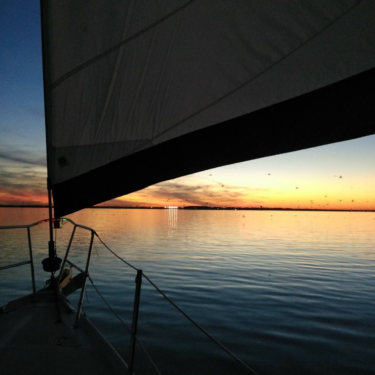 Sunset, Lake Lewisville