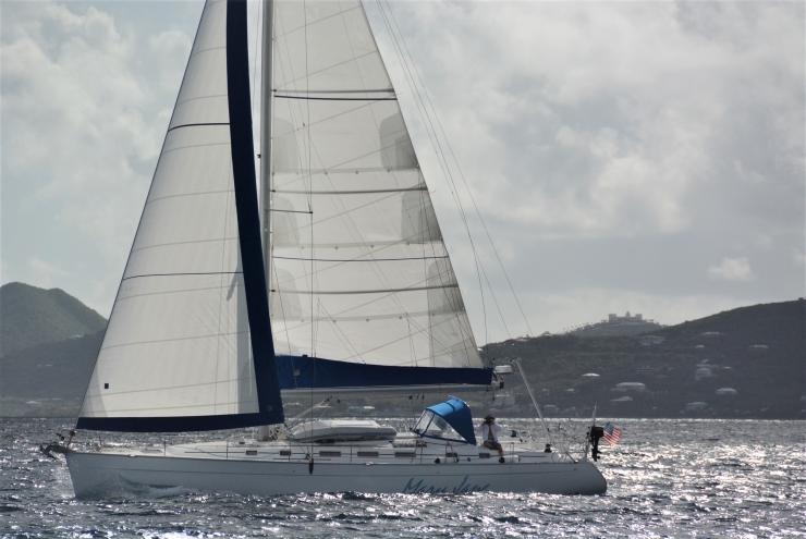 Crossing From Green Cay Marina To Bvi