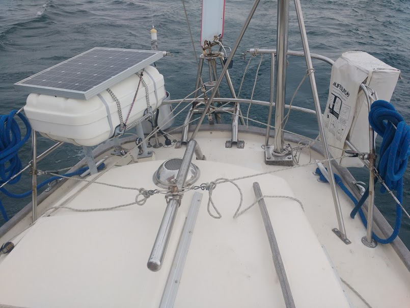 Windvane Connected To E-tiller