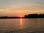 Local Lake At Sunset