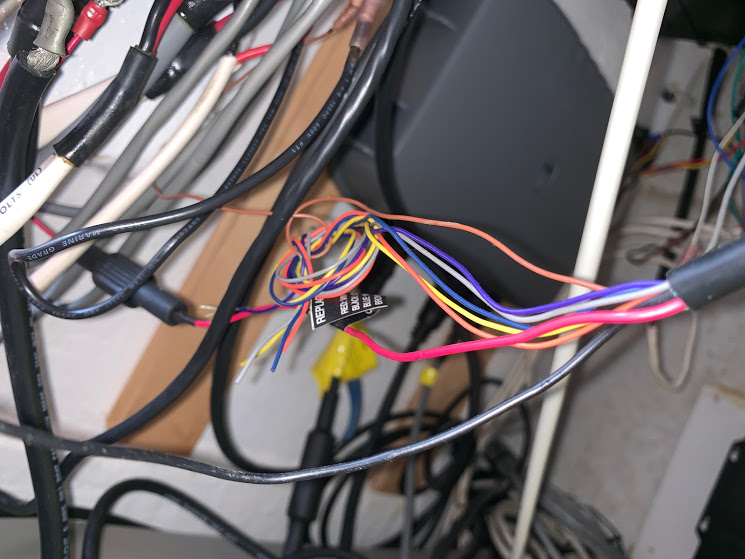 Connected Wires Below Switch Panel