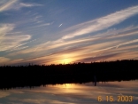 Sunset on Drummond Island