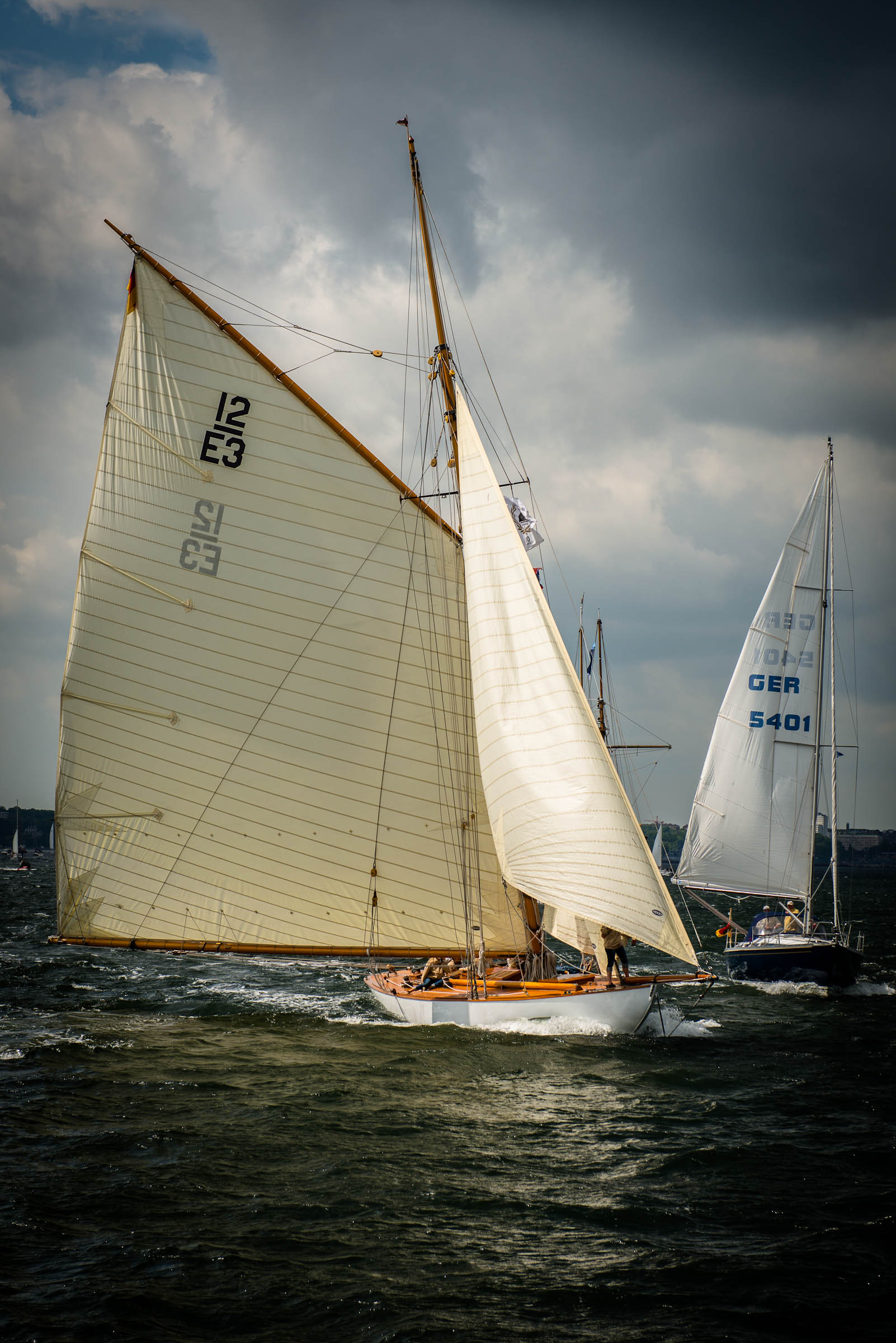 @ Kieler Woche Sailing With Wylde Swan