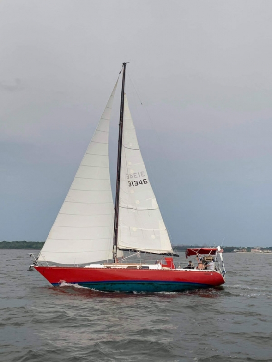 Newport 41s Under Sail