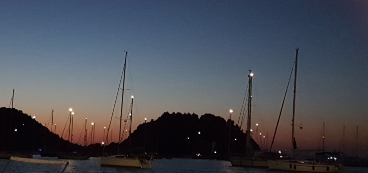 Lakka At Night - Paxos