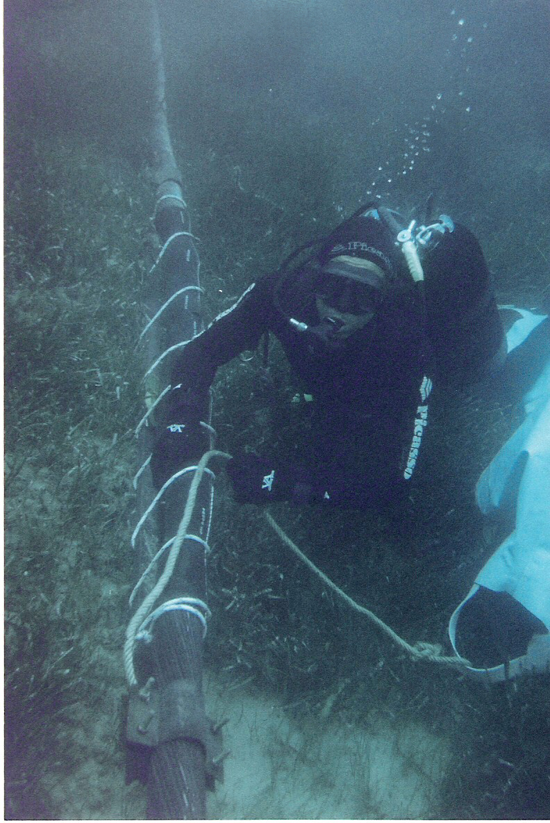 Underwater Work On A 20k Volt Cable
