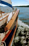 Bow Wave At Pender Island