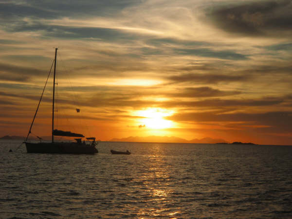 Sunset At Blue Pearl Bay Hayman Island Australia