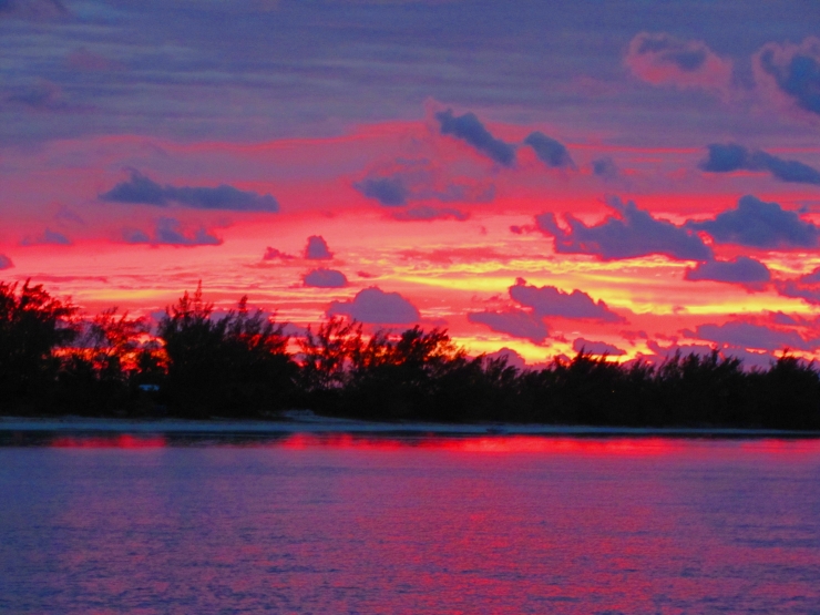 Long Cay Sunset