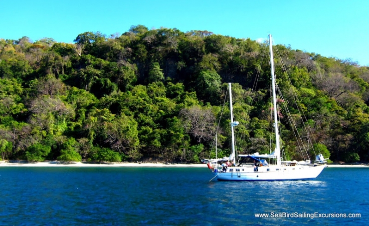 Anchored In Gulf Of Papagayo, Costa Rica