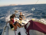 The Crew Of Yacht Skiathos