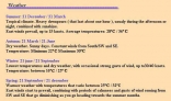 Costa Verde, Brazil seasonal weather info.