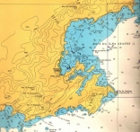 Sea map of Paraty and Baia Grande