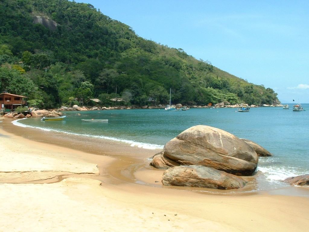 Praia Picinguaba, Ubatuba, Costa Verde, Brazil