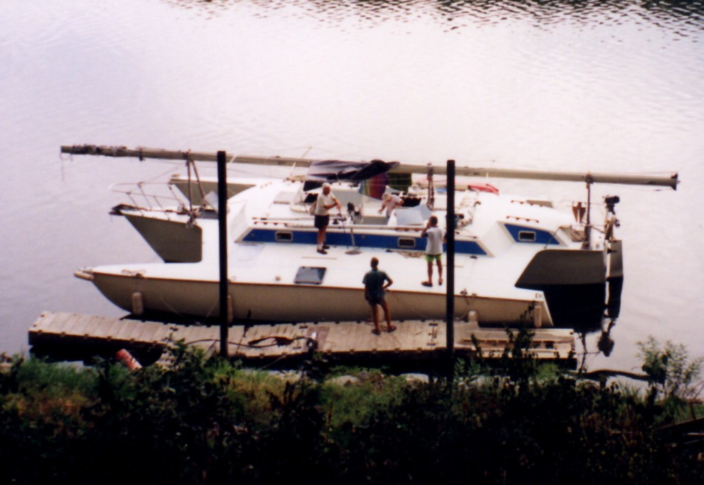 visiting relatives on the Mississippi River