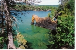 Sea Lion Rock near Silver Islet Lake Superior