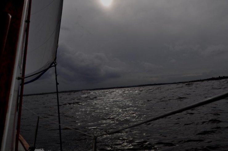 Night Sailing, Approaching The Tyne, I Think !!