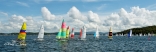 Lake Macquarie Sailboats And Clouds