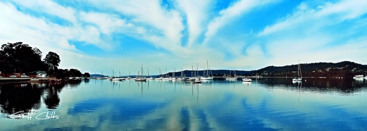 Sky Reflections - Brisbane Waters, Gosford.